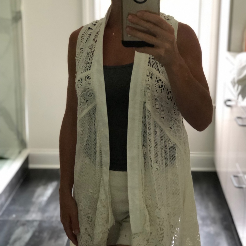 Lace vest